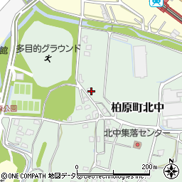 兵庫県丹波市柏原町北中463周辺の地図