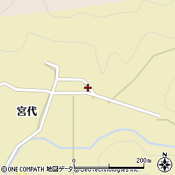 兵庫県丹波篠山市宮代322-3周辺の地図