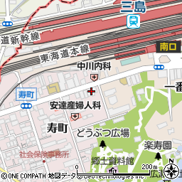 清水建設株式会社　三島営業所周辺の地図
