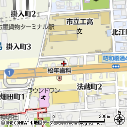 ガリバー名古屋昭和橋通り店周辺の地図