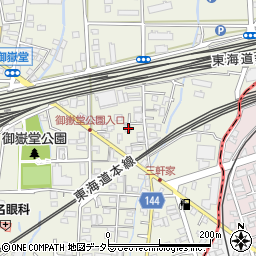 静岡県駿東郡長泉町下土狩203周辺の地図