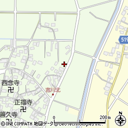 滋賀県野洲市吉川1072周辺の地図