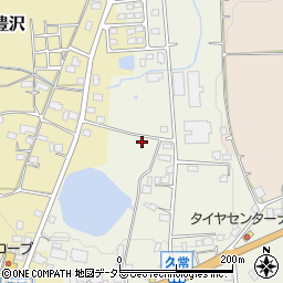 岡山県勝田郡奈義町久常284周辺の地図