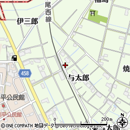 愛知県弥富市五之三町与太郎65周辺の地図