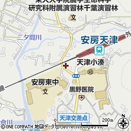 千葉県鴨川市天津1011周辺の地図