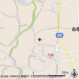 岡山県津山市市場1544周辺の地図