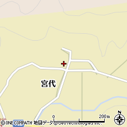 兵庫県丹波篠山市宮代537周辺の地図