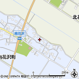 滋賀県東近江市南花沢町577-2周辺の地図