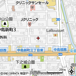 愛知県名古屋市中川区中島新町3丁目1014周辺の地図