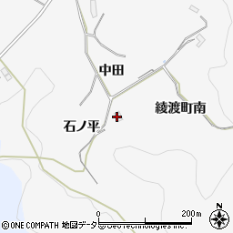 愛知県豊田市綾渡町（石ノ平）周辺の地図