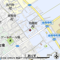 滋賀県近江八幡市金剛寺町597周辺の地図