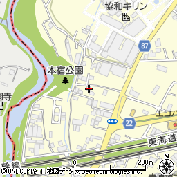 静岡県駿東郡長泉町本宿269周辺の地図