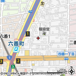 名古屋合成樹脂工業所周辺の地図