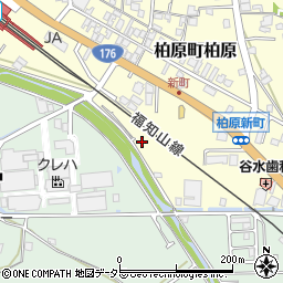 兵庫県丹波市柏原町柏原1010-1周辺の地図