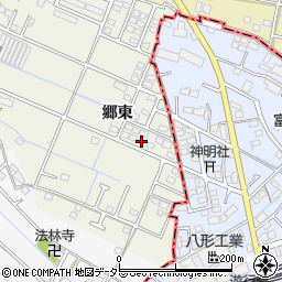 愛知県愛西市鰯江町郷東81周辺の地図
