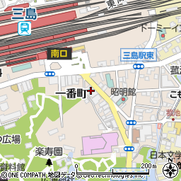 ラジオシティー 三島駅前店周辺の地図