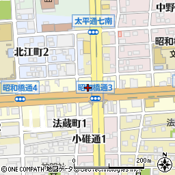 アップル昭和橋通店周辺の地図