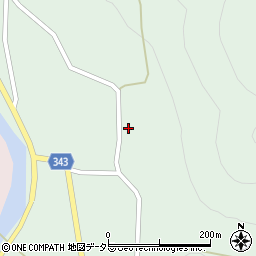 岡山県苫田郡鏡野町香々美397周辺の地図