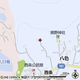 千葉県鴨川市八色1181周辺の地図