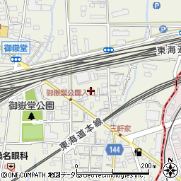 静岡県駿東郡長泉町下土狩202-2周辺の地図