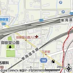 静岡県駿東郡長泉町下土狩203-34周辺の地図