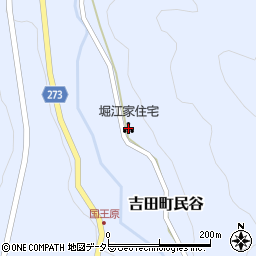 堀江家住宅周辺の地図