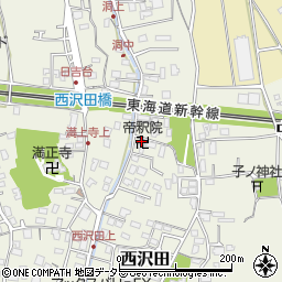 帝釈院周辺の地図