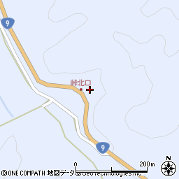 京都府船井郡京丹波町新水戸浦ケ谷周辺の地図