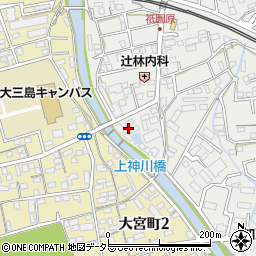 祇園橋周辺の地図