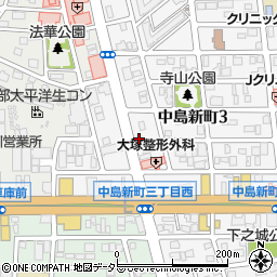 ＴＵＫＡショップ中川周辺の地図