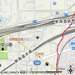 静岡県駿東郡長泉町下土狩220-17周辺の地図