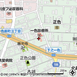 愛知県名古屋市中川区下之一色町波花120周辺の地図