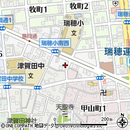 愛知県名古屋市瑞穂区豊岡通2丁目59周辺の地図