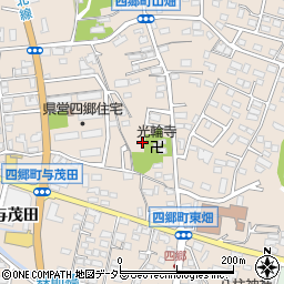 愛知県豊田市四郷町天道84周辺の地図