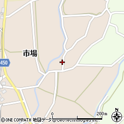 岡山県津山市市場849周辺の地図