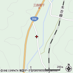 島根県仁多郡奥出雲町八川1337周辺の地図