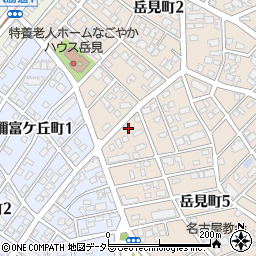 愛知県名古屋市瑞穂区岳見町6丁目1周辺の地図