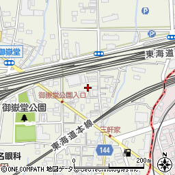 静岡県駿東郡長泉町下土狩203-33周辺の地図