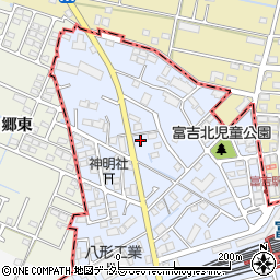 〒497-0058 愛知県海部郡蟹江町富吉の地図