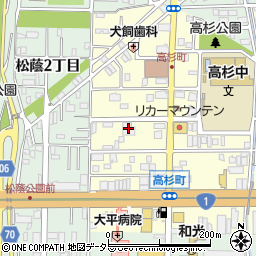 中日総合サービス中川営業所周辺の地図