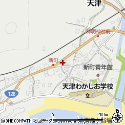 千葉県鴨川市天津2077周辺の地図