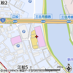 コロナキャットボウル中川店周辺の地図