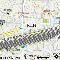 静岡県駿東郡長泉町下土狩419周辺の地図