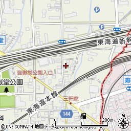 静岡県駿東郡長泉町下土狩220-36周辺の地図