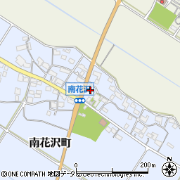 滋賀県東近江市南花沢町590周辺の地図