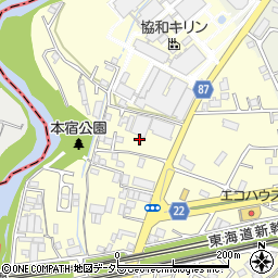 静岡県駿東郡長泉町本宿97周辺の地図