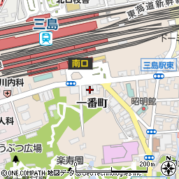 あきつき薬局　三島駅前店周辺の地図