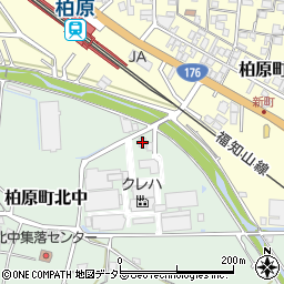 兵庫県丹波市柏原町北中13周辺の地図