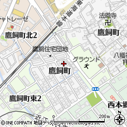 八幡簿記経理学院周辺の地図