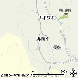 愛知県豊田市千鳥町大向イ周辺の地図